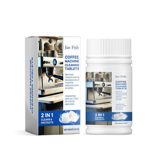 Coffee machine cleaning tablets 2 in 1 cleans and protects for filters by Jue Fish on Tampa Home & Garden Store