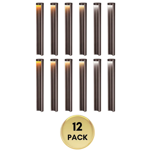 ALP16 6-Pack 5W LED Landscape Pathway Light Package, 12V Low Voltage Side Lit Path Lights - Tampa Home & Garden Store