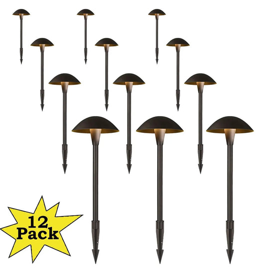 ALPCC06 6-Pack 5W 3CCT LED Landscape Pathway Light Package, 12V Low Voltage Modern Path Lights - Tampa Home & Garden Store