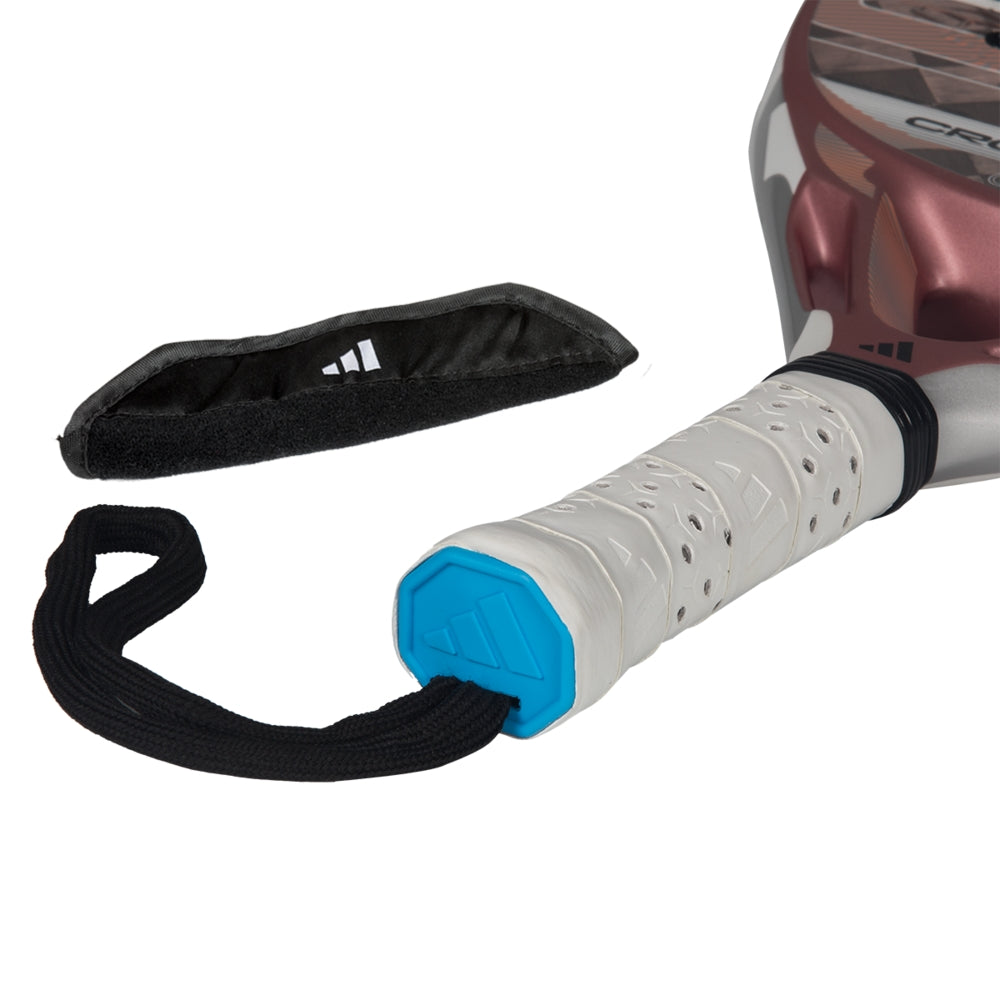 Adidas Padel Racket Cross It Light 2026 with white grip and blue end cap on Tampa Home & Garden Store