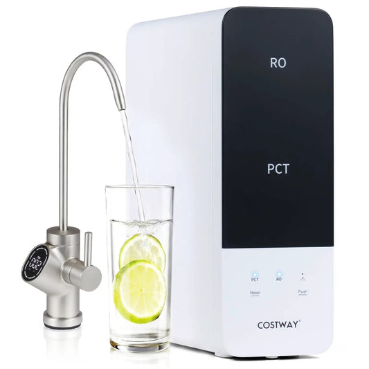 800 GPD tankless RO water filter system with faucet and black RO panel DirectDeals on Tampa Home & Garden Store