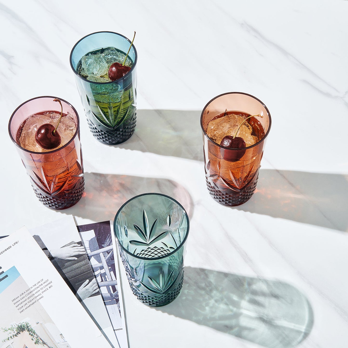 Onix Unbreakable Highball Glasses Set of Four