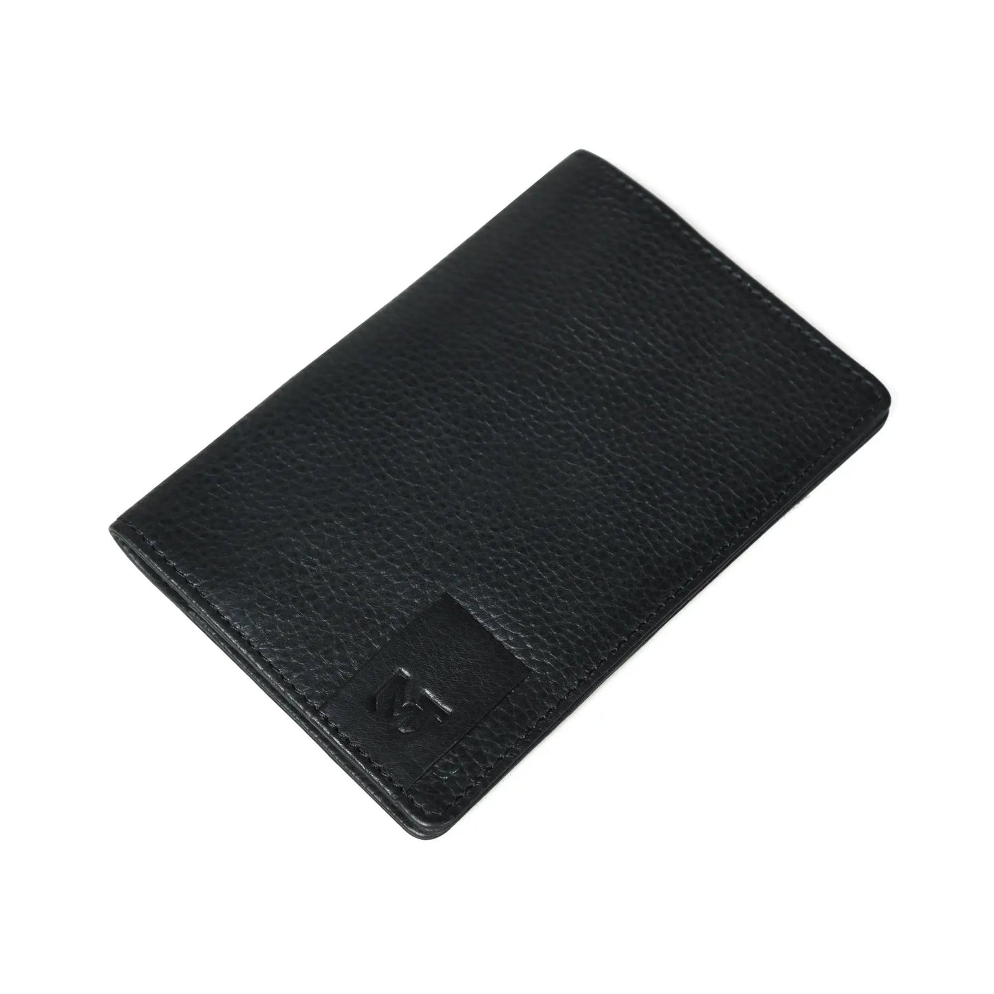 Black leather passport holder with card compartments by Classy Leather Bags on Tampa Home & Garden Store