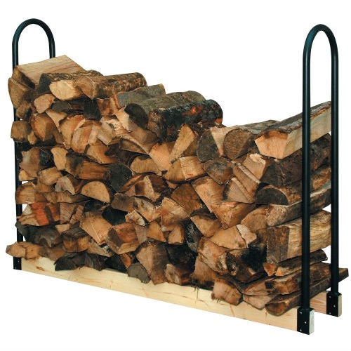 Adjustable Length Firewood Log Rack for Indoor or Outdoor Use - Tampa Home & Garden Store