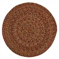 Allspice Round Braided Placemat - Tampa Home & Garden Store