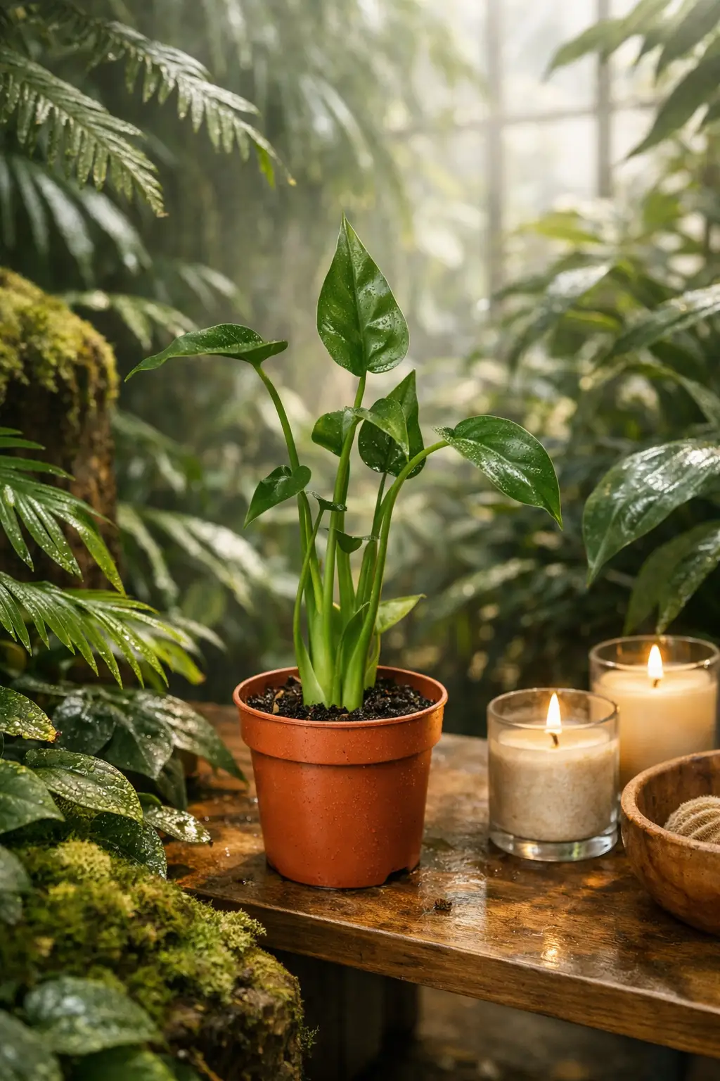 Alocasia 'Tiny Dancer' - 4" Pot - Tampa Home & Garden Store