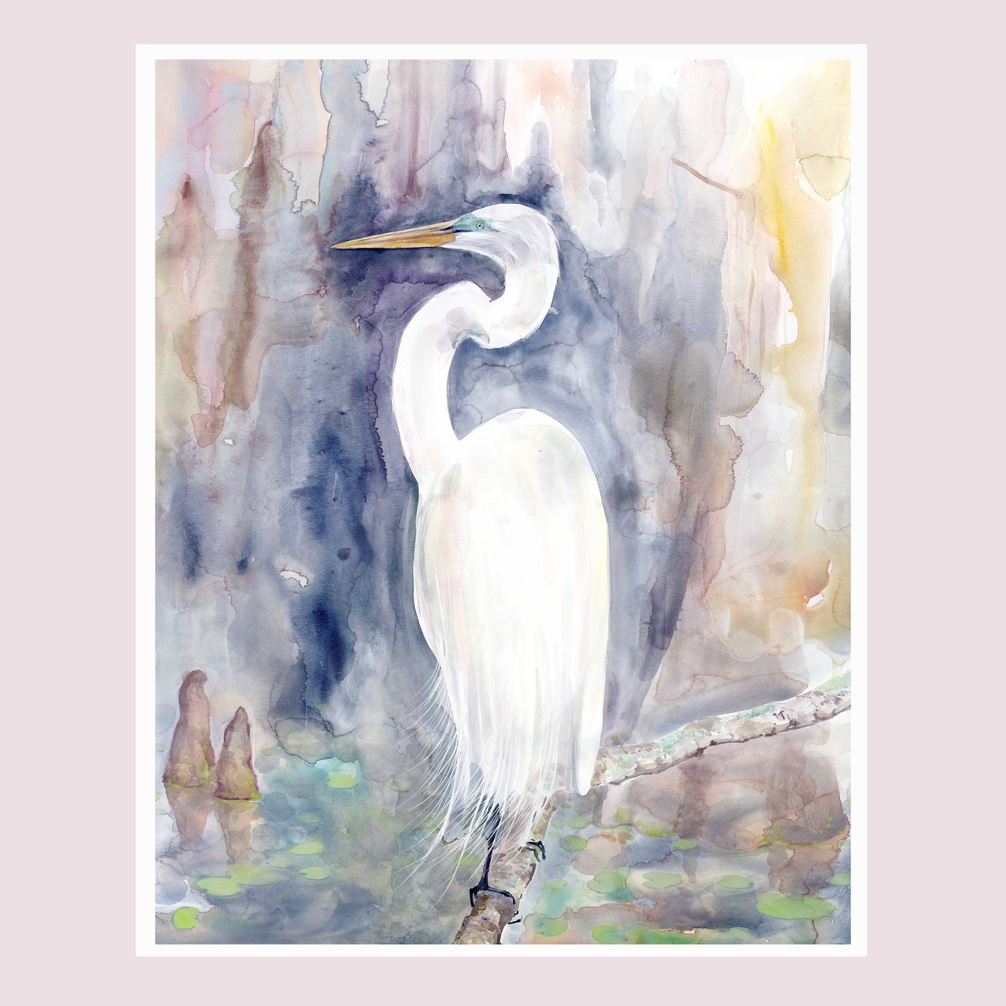 Amethyst Egret - Tampa Home & Garden Store