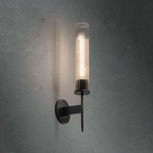 Solid Brass Wall Sconce with Glass Shade E26 15.7" Lamp - Tampa Home & Garden Store