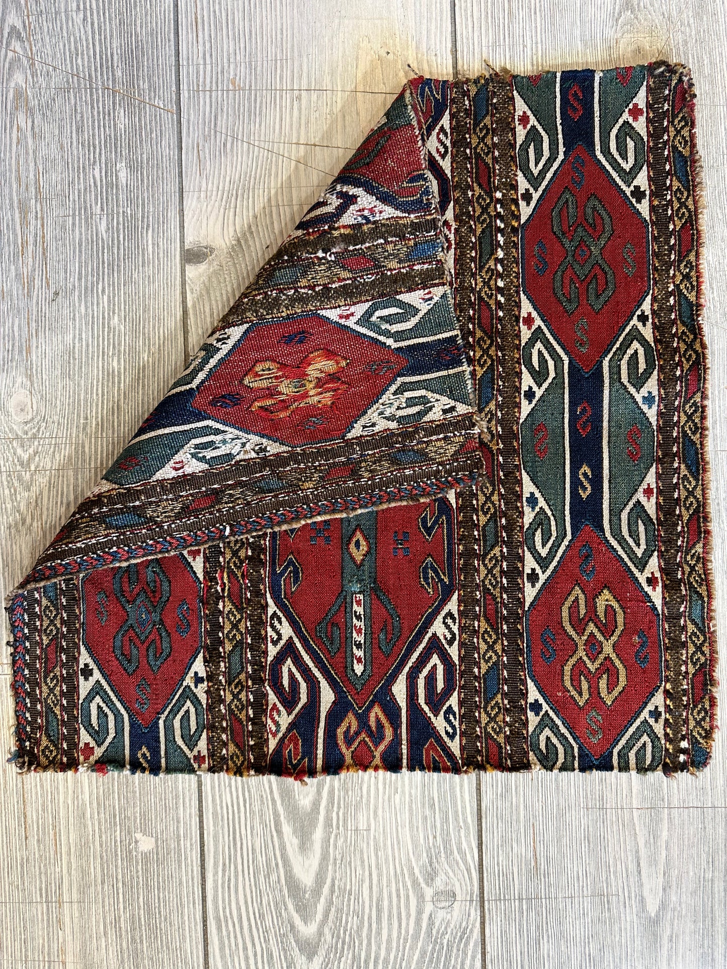 Antique Tribal Cradleface - 18" X 18" - Tampa Home & Garden Store