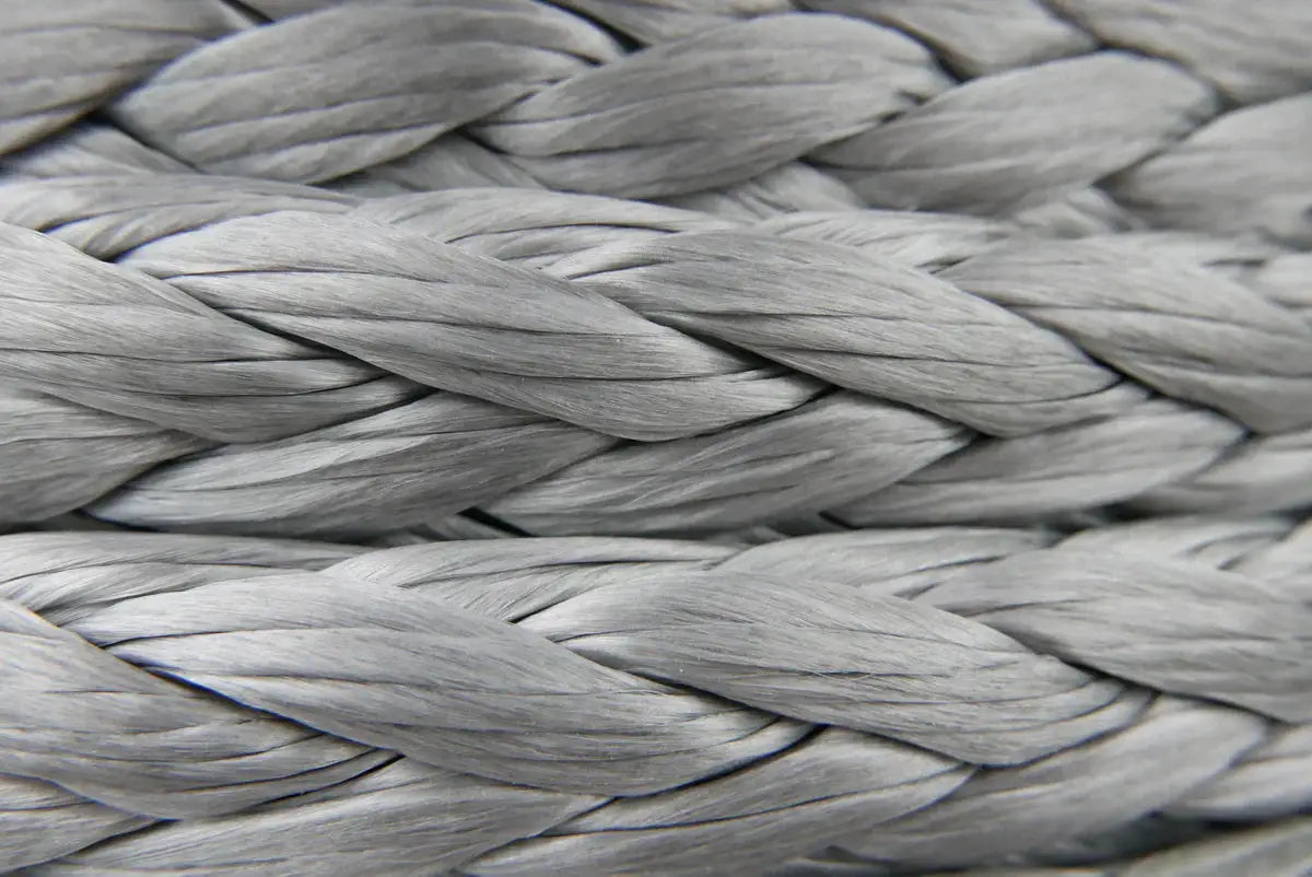 Arbo Space Dyneema rigging rope 9/16 in gray, 300 ft, 12-strand 100% Dyneema on Tampa Home & Garden Store