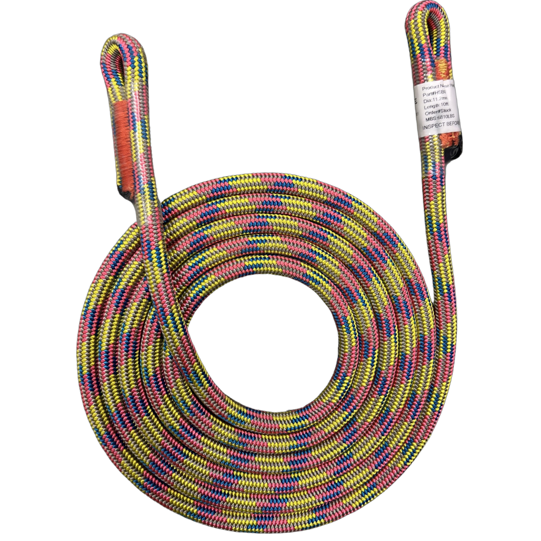 Arbo Space Horizon Bubble Gum 11.2mm sewn lanyard braided rope multicolor coil ends on Tampa Home & Garden Store