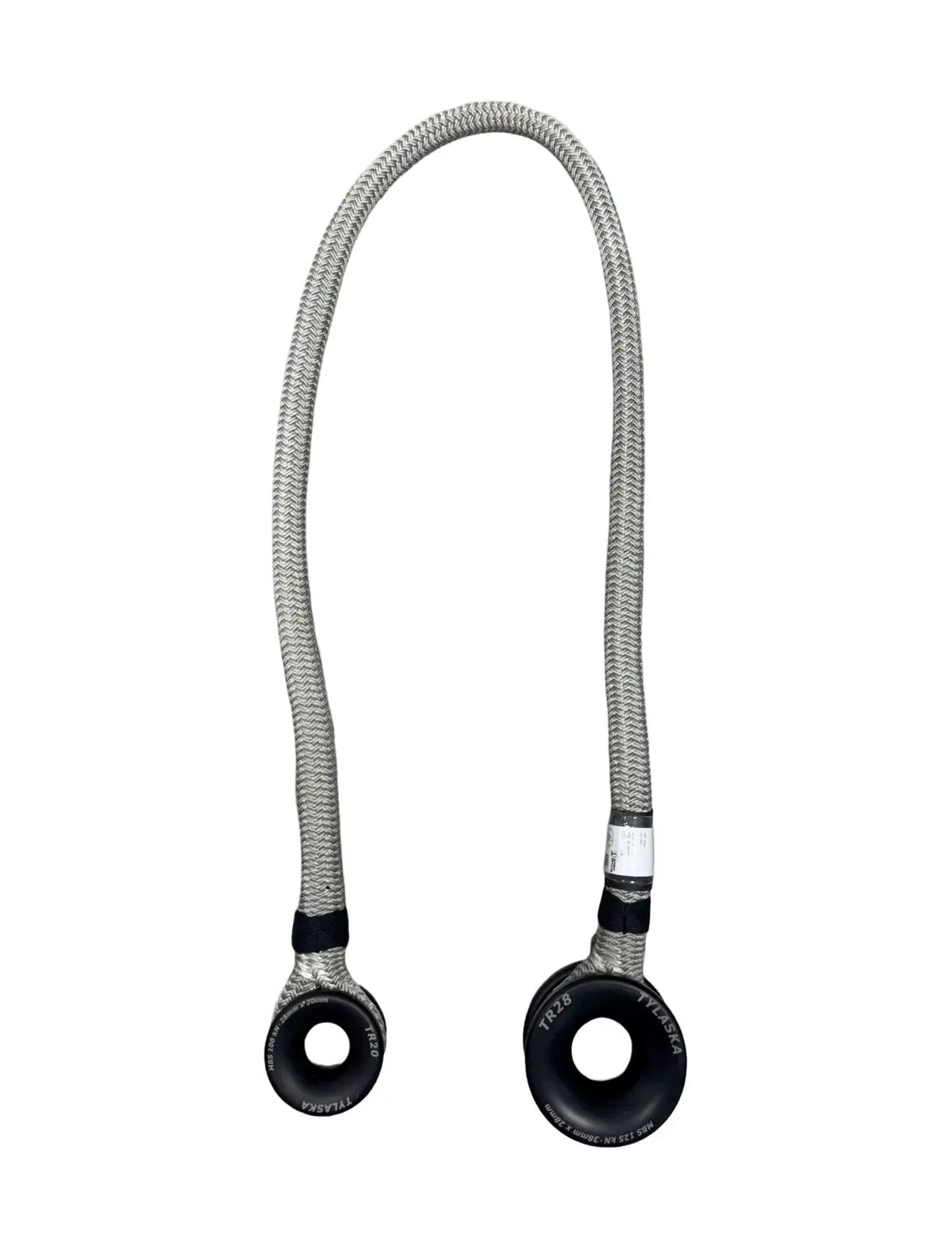 Arbo Space LDB Rig and Ring 3/4in x 5ft braided steel rope with dual eye rings on Tampa Home & Garden Store