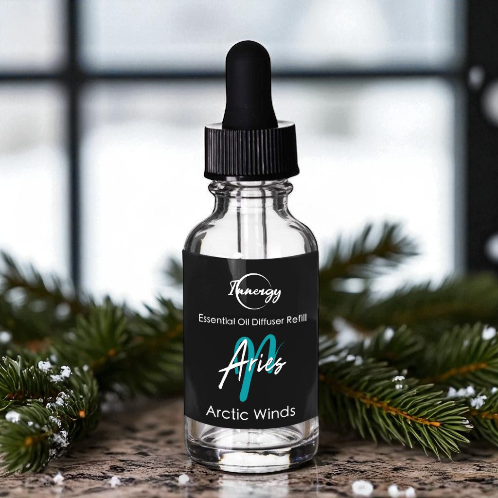 Aries Zodiac Crystal-Enhanced Oil Diffuser, Car Air Freshener, 8ml - Tampa Home & Garden Store