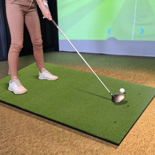 Artificial turf practice mat DirectDeals 5 x 3 ft golf swing trainer for indoor outdoor on Tampa Home & Garden Store