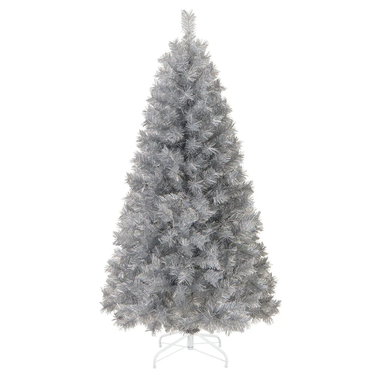 Artificial Xmas Tree with Branch Tips and Warm White LED Lights-6FT - Tampa Home & Garden Store