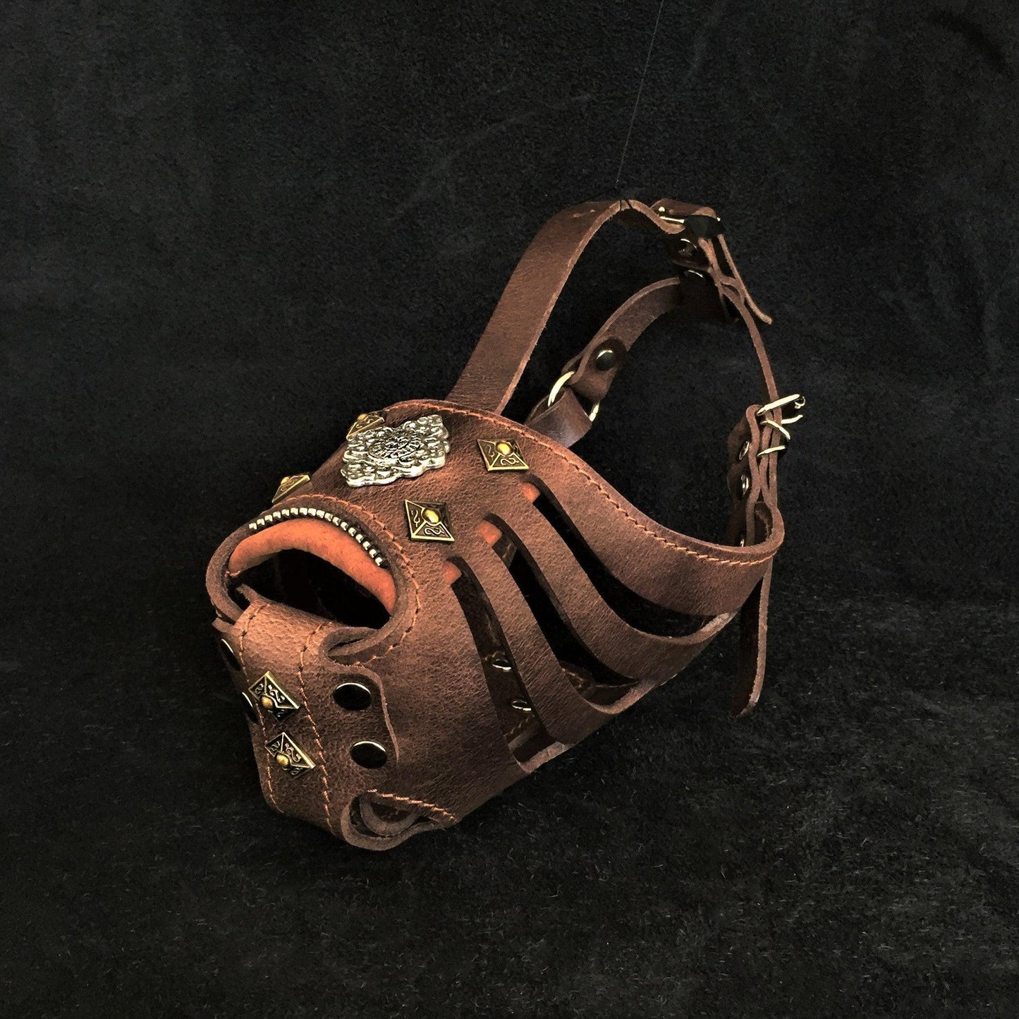 ''Aztec'' Basket Muzzle Grey - Tampa Home & Garden Store