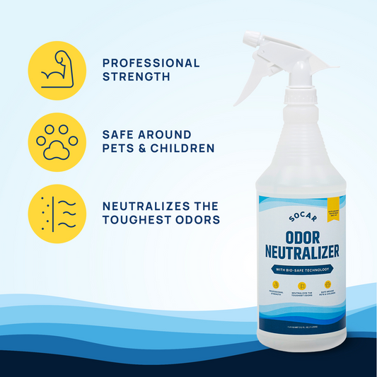 Socar Odor Neutralizer with Bio-Safe Technology - Tampa Home & Garden Store
