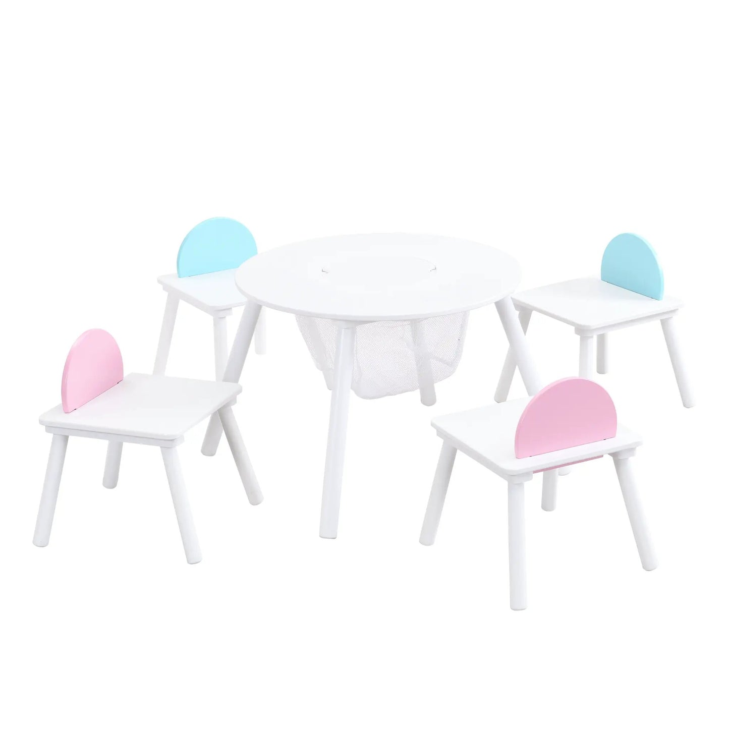 Mesa infantil con 4 sillas