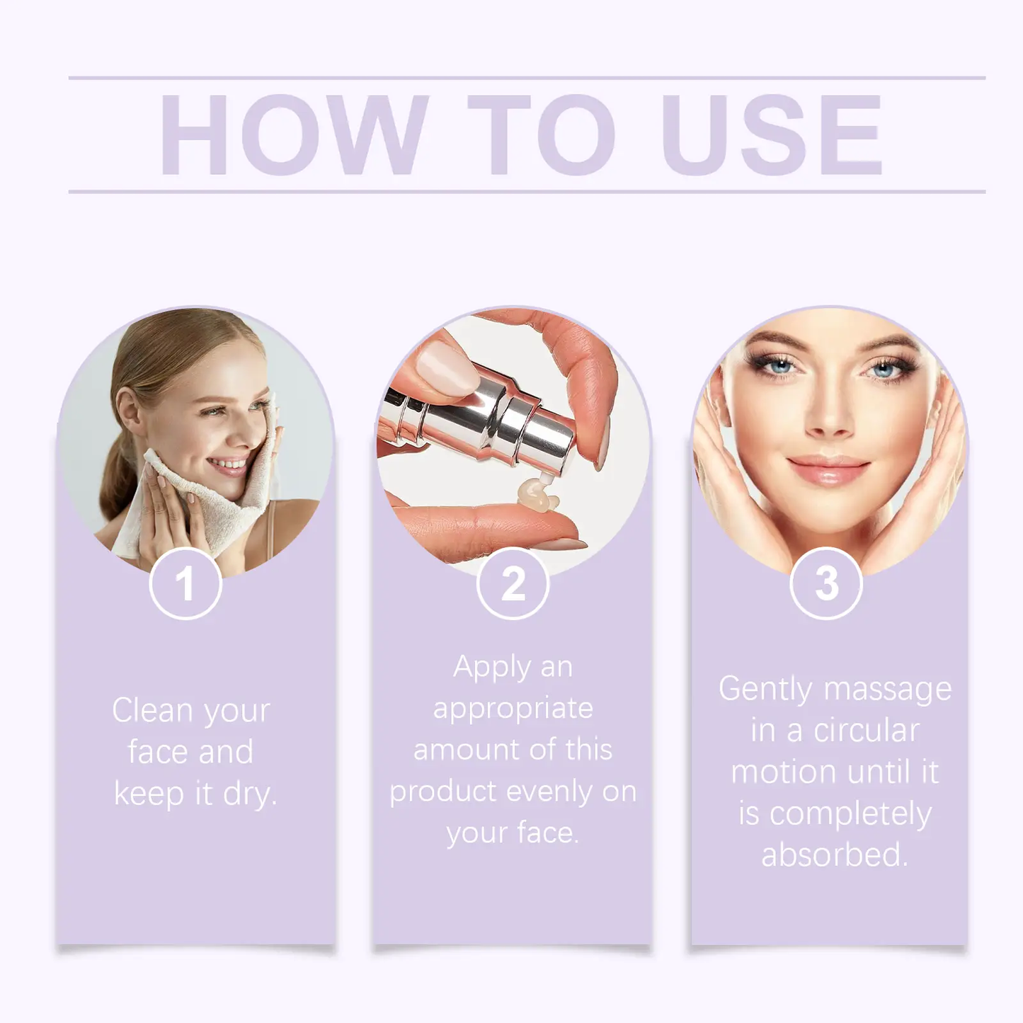 VIP Digital Presence Moisturizing Essence to Reduce Fine Lines lavender-toned face serum guide on Tampa Home & Garden Store