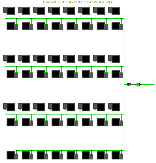 ALIEN EasyFeed 56 Pot 7 Row Kit