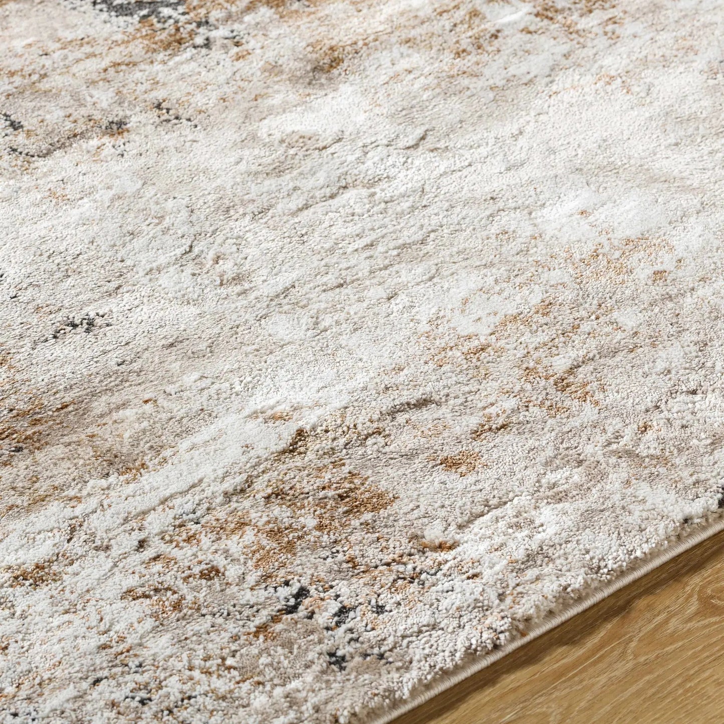 Weeko Luxe Thick Area Rug, contemporary ivory color, Boutique Rugs on Tampa Home & Garden Store