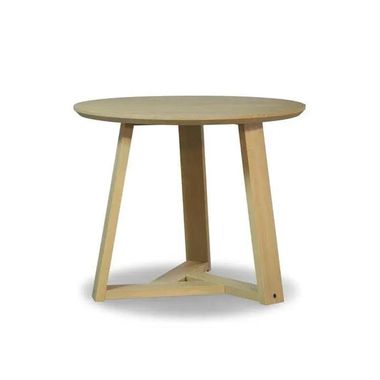 36 Inch Round Solid Wood Dining Table Blonde by HomePacific for dining rooms on Tampa Home & Garden Store