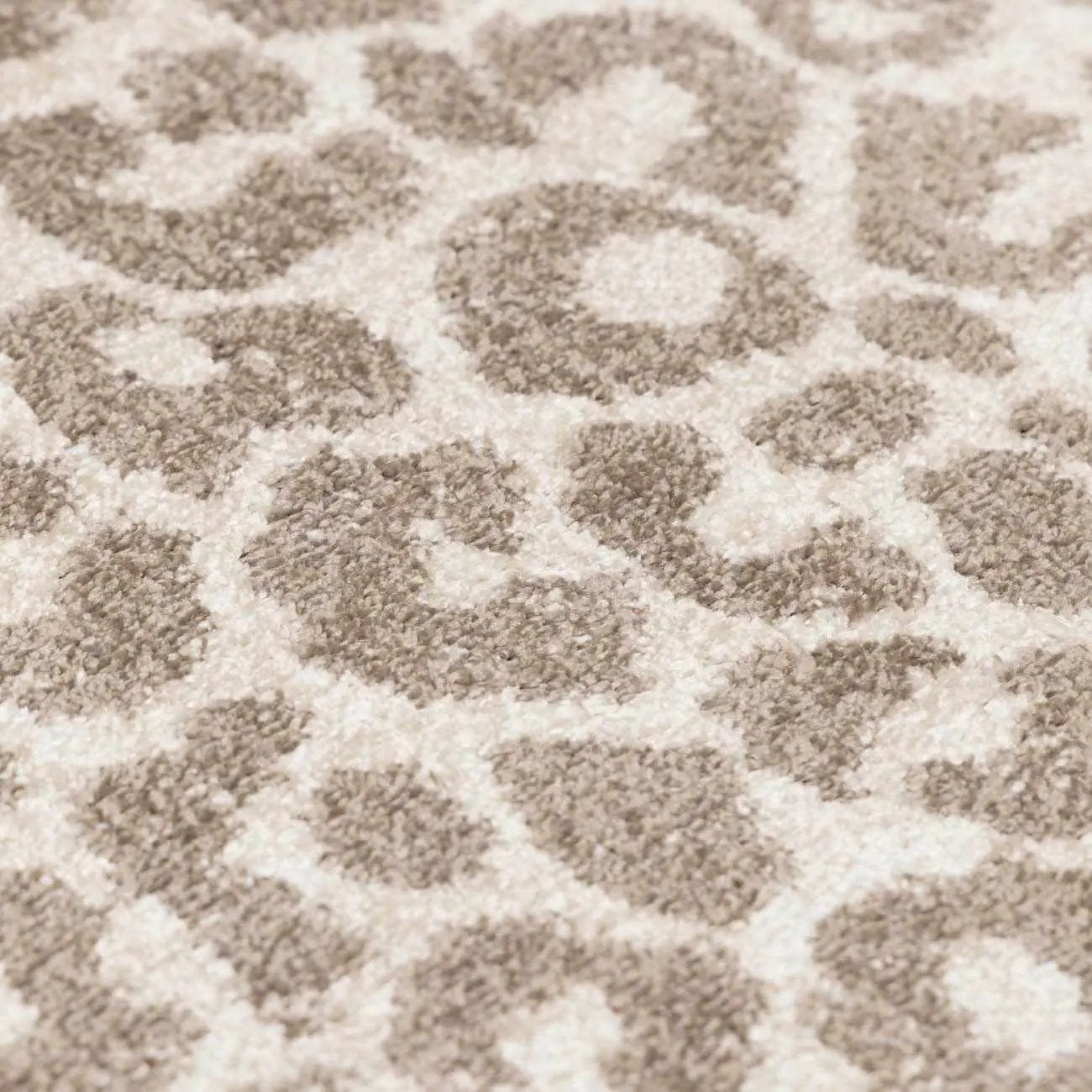 Area rug Tan Bonhill leopard print beige by Boutique Rugs on Tampa Home & Garden Store