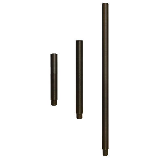 BPE - Brass Post Extension 6", 12" or 24" for Brass Path/Spot Light Fixtures - Tampa soil911.com