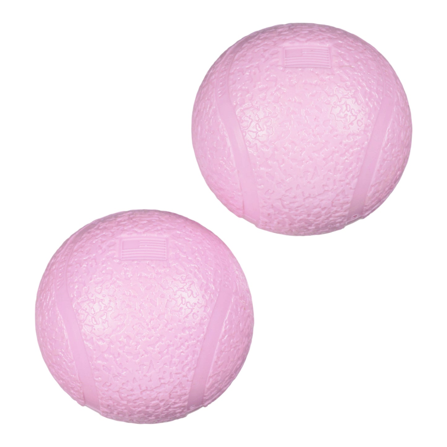 Boundr Dog Ball 2-Pack Bubblegum Chew Toy