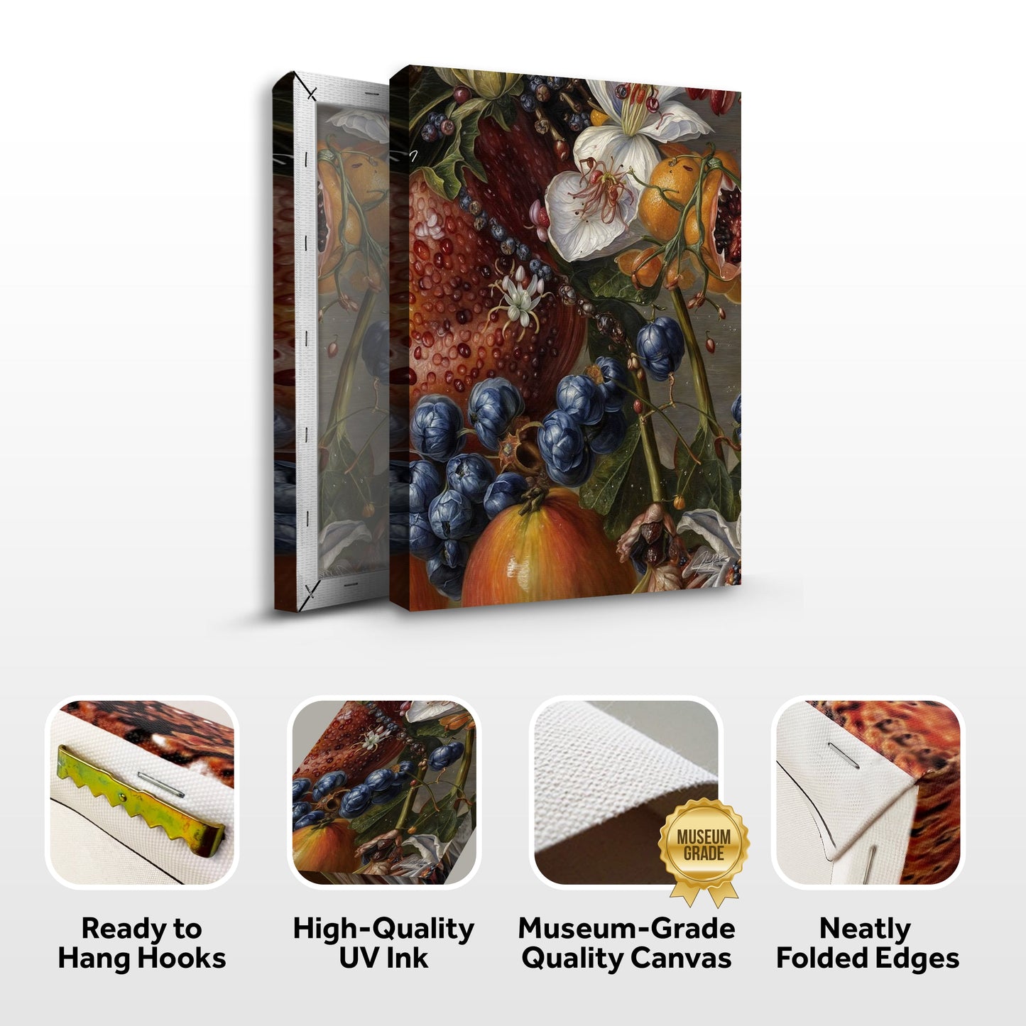 Canvas Print Baroque Bounty by Tailored Canvases, crafting canvas artwork on Tampa Home & Garden Store