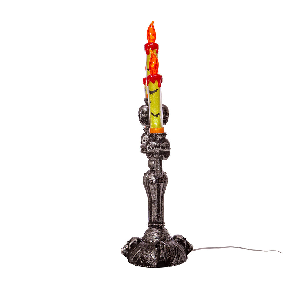Battery-Operated Halloween LED Candelabra - 15 Inch - Tampa Home & Garden Store