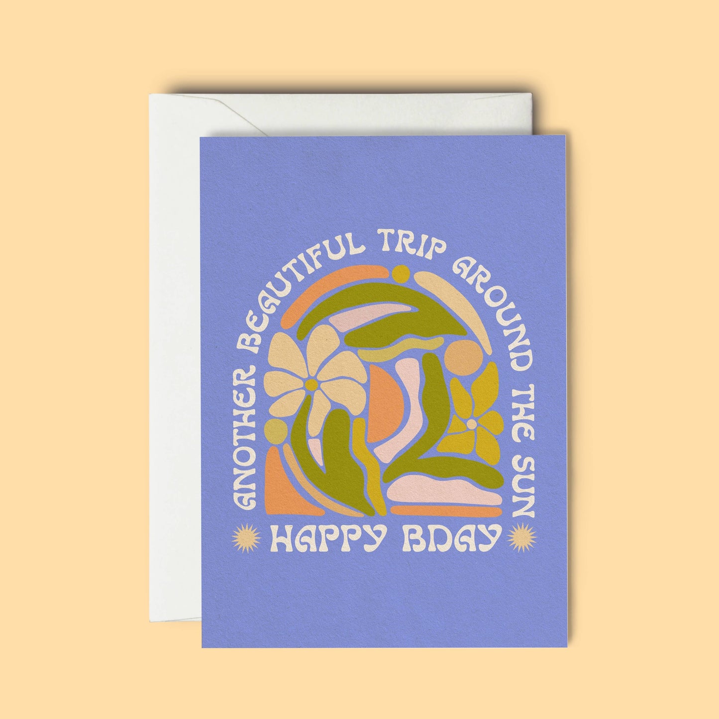 Beautiful Year Around The Sun, Happy Bday - Greeting Card - Tampa Home & Garden Store