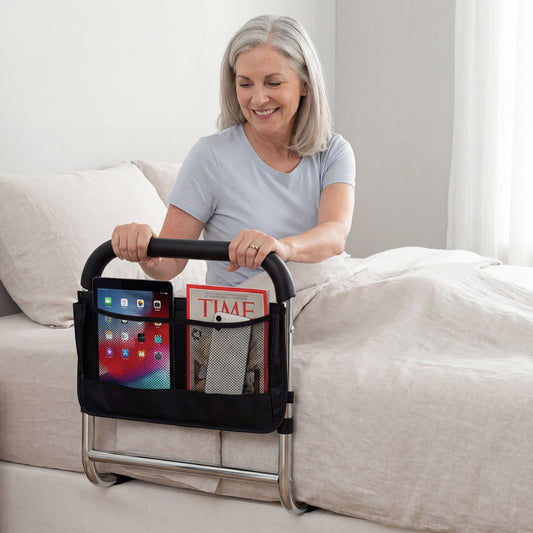Bed Rails for Elderly Adults and Height Adjustable Bed Assist Safety Railings - Tampa Home & Garden Store