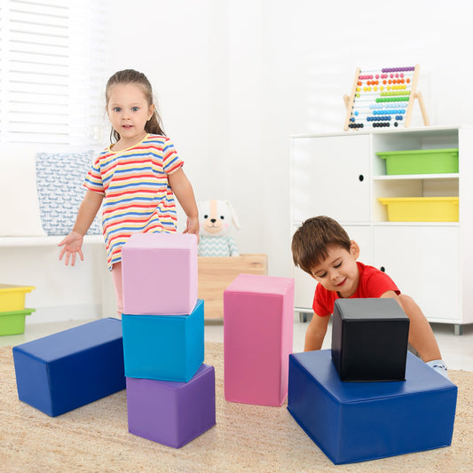 7-Piece Big Foam Building Blocks for Toddlers and Kids - Tampa Home & Garden Store