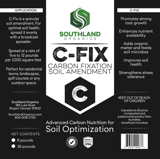 Biochar Soil Amendment | C-Fix Biochar for Soil Amendment - Tampa Home & Garden Store