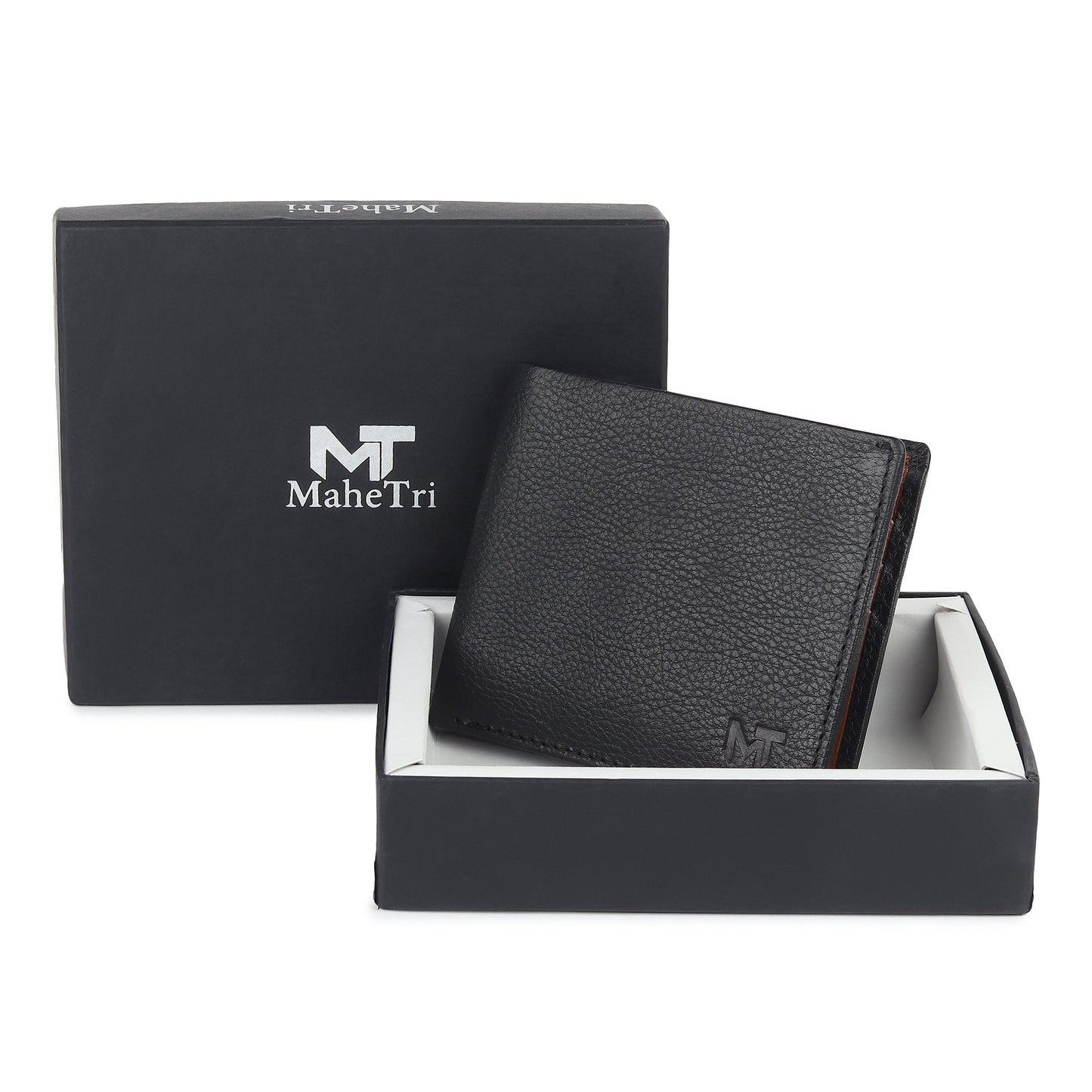 Black Minimal Contrast Wallet - Tampa Home & Garden Store
