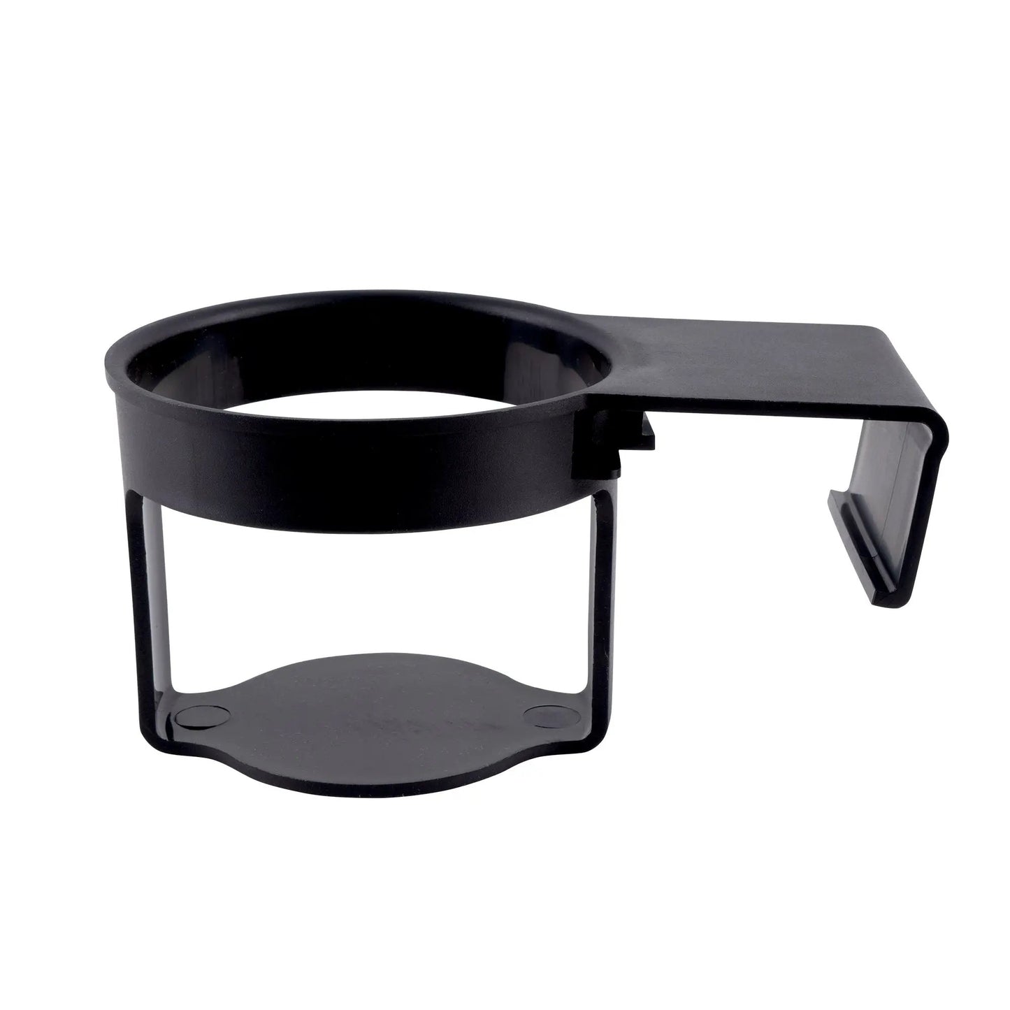 Lawn Chair USA Cup Holder for Right Arm, black metal outdoor furniture accessory on Tampa Home & Garden Store