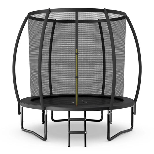 10 Feet ASTM Approved Recreational Trampoline with Ladder - Tampa Home & Garden Store