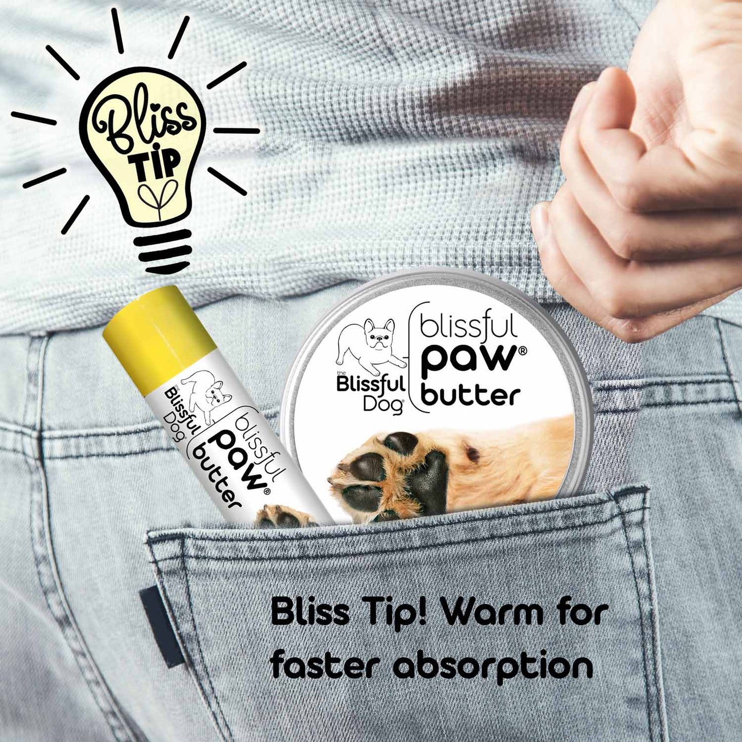 Blissful Paw® Butter Moisturizes Rough, Dry Paw Pads - Tampa Home & Garden Store