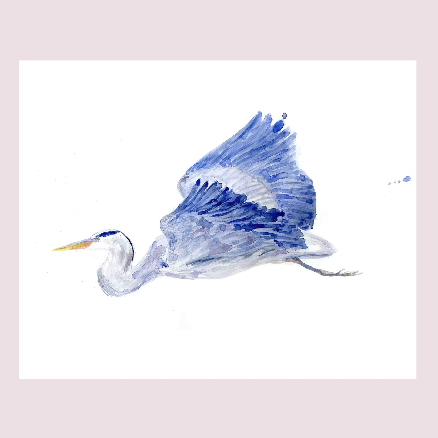 Blue Heron in Flight - Tampa Home & Garden Store
