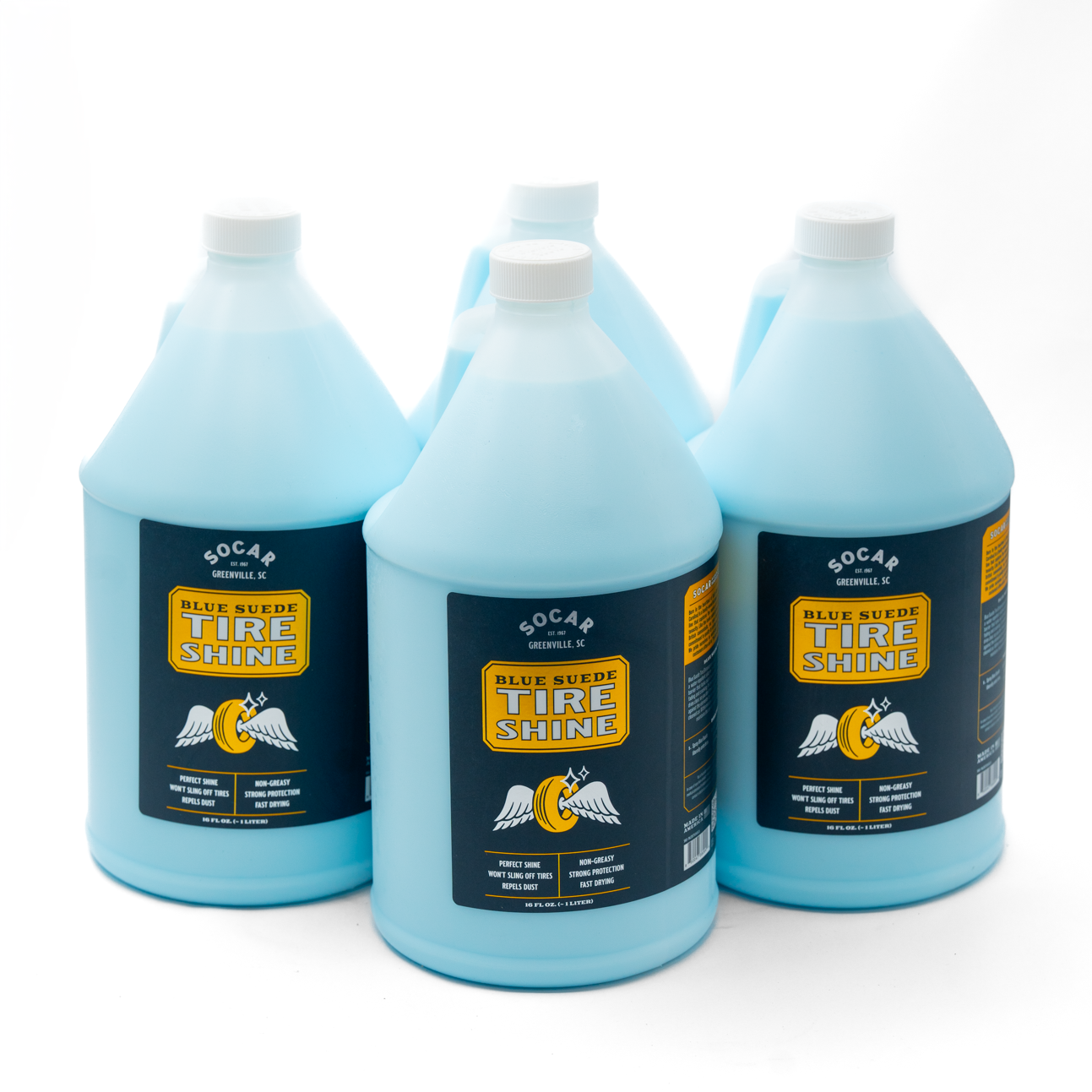 Blue Suede Tire Shine with Protect Shield Formula™ - Tampa Home & Garden Store