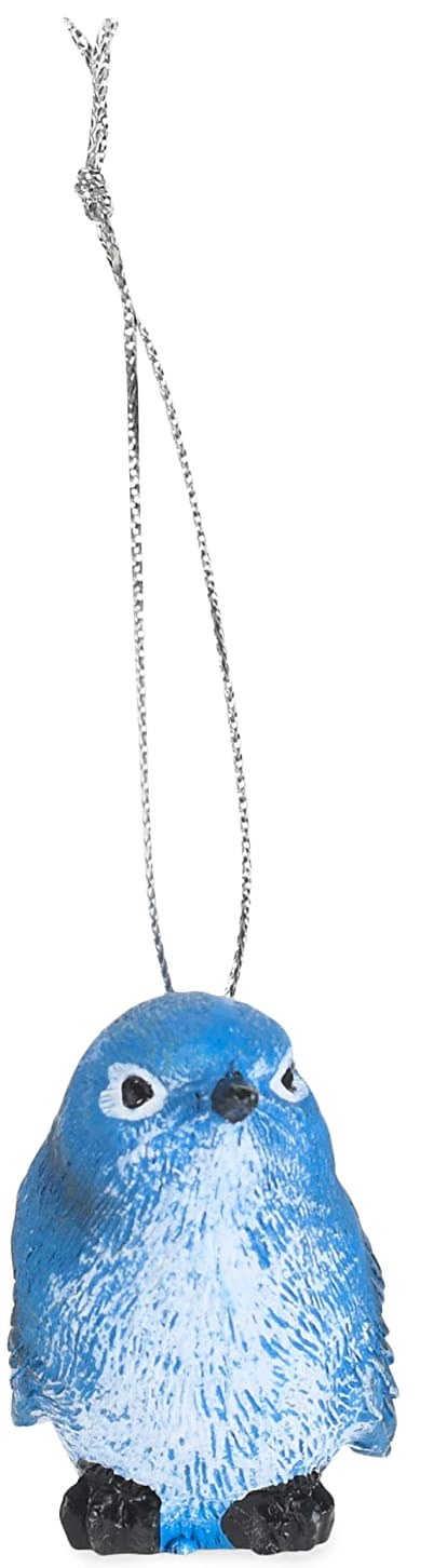 Bluebird of Happiness Ornament - Head up - Tampa Home & Garden Store