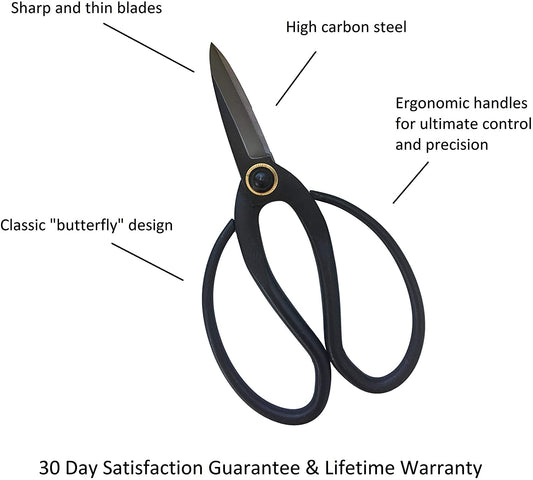 Bonsai Pruning Shears Scissors 180mm - Tampa Home & Garden Store