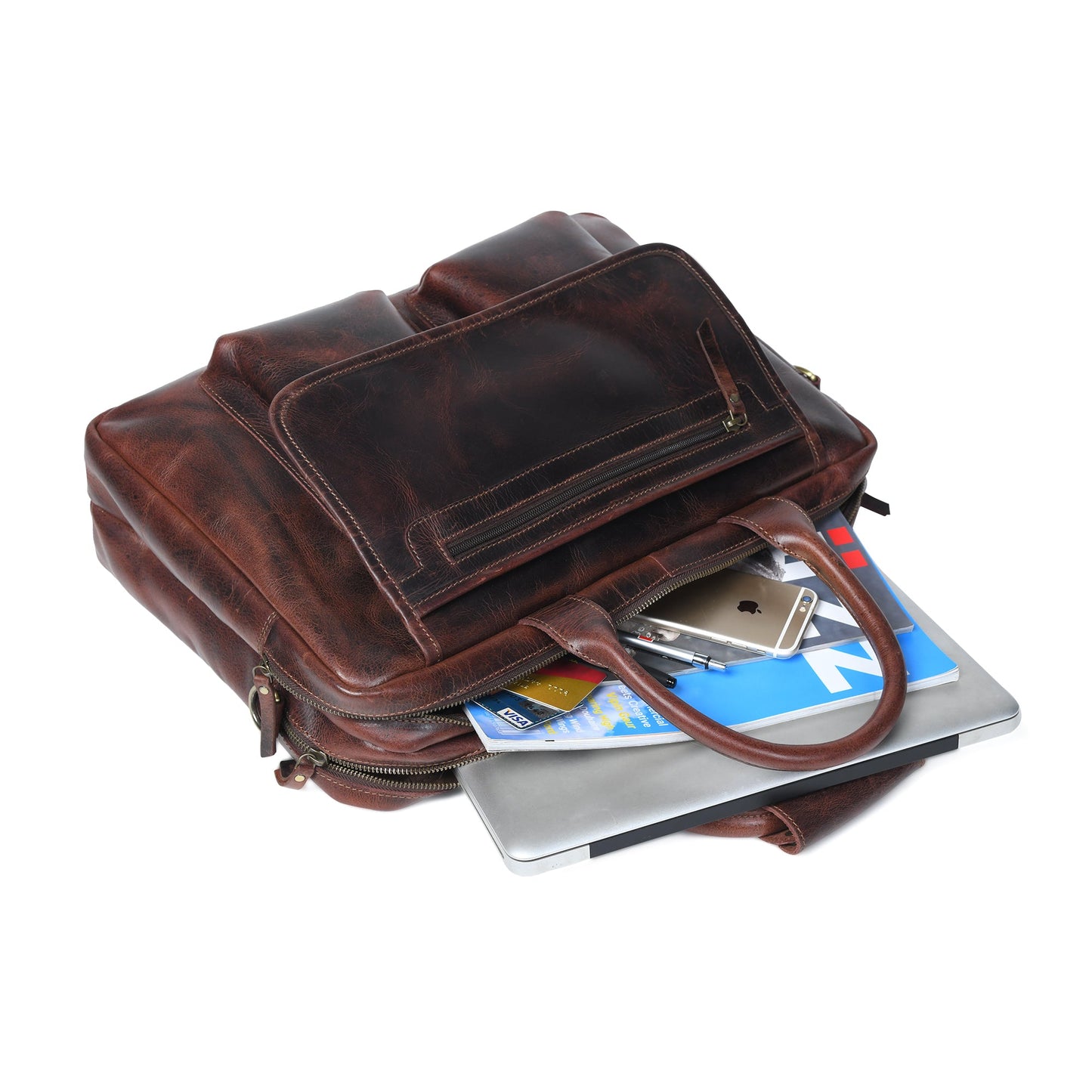Buffalo Leather Pilot Bag - Tampa Home & Garden Store