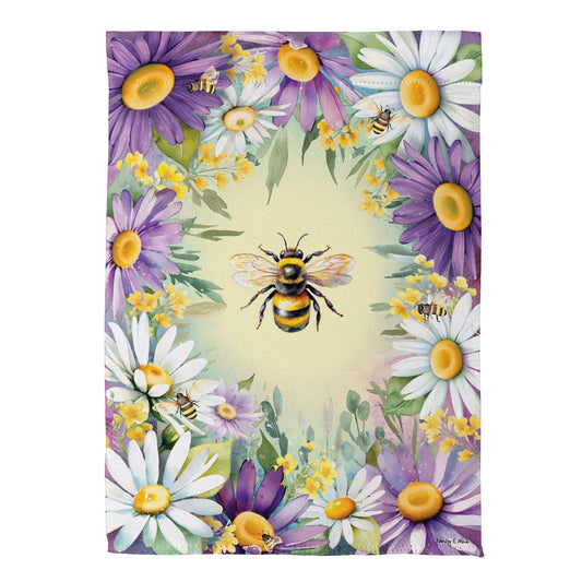Buzzing Around Suede Garden Flag - Tampa Home & Garden Store