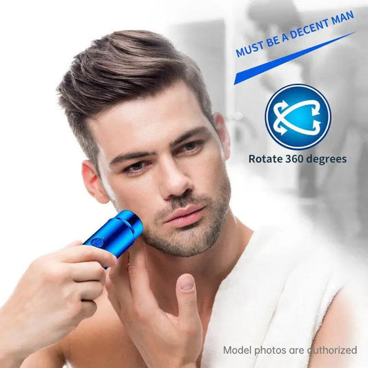 033 Electric Shaver Portable Mini Electric Shaver Car Electric Shaver Live Streaming Popular Model - Tampa Home & Garden Store