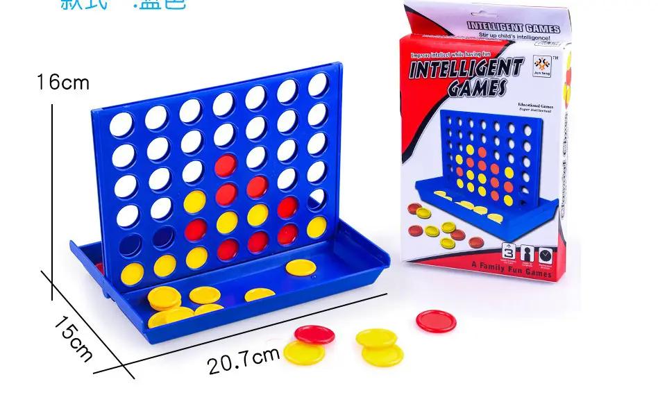Connect 4 in a Line board game for kids, blue plastic grid with yellow red discs on Tampa Home & Garden Store