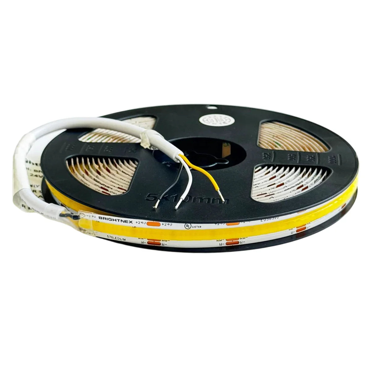 SLD07 Dotless Linear LED Tunable CCT (2700K-6500K) COB Strip Lights Low Voltage DC24V Tape Light