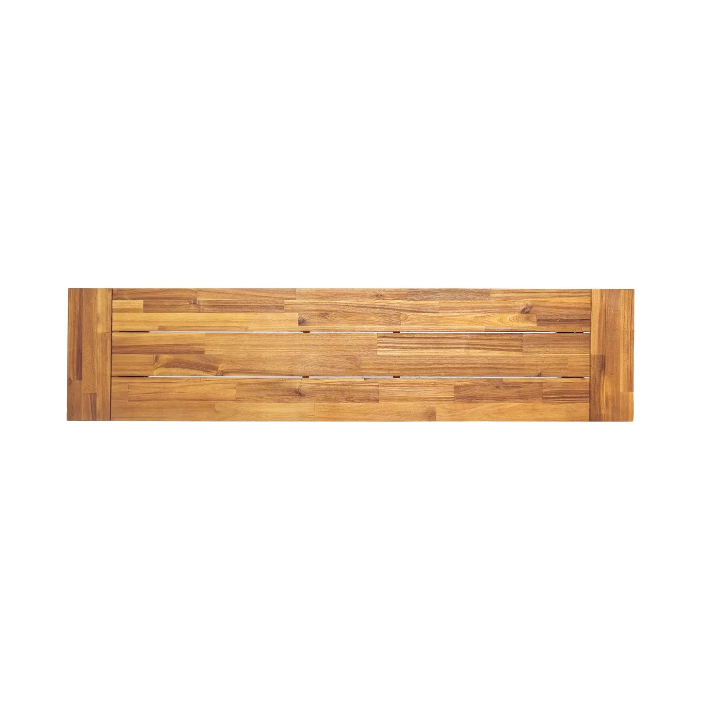 Outdoor Carlisle Benches Brown Rustic Metal Set