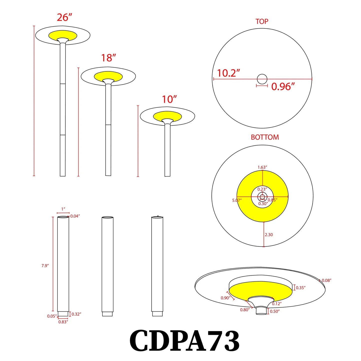 CDPA73 Heavy Duty Cast Aluminum Adjustable LED Outdoor Landscape Path Light - Tampa Home & Garden Store